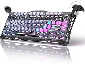 Amazon | GravaStar Mercury K1 Pro ゲーミングキーボード 無線